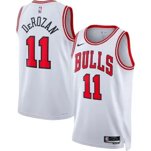 Delicioso DeMar DeRozan Chicago Bulls Nike Unisex 2022/23 Swingman Player Jersey White Association Edition