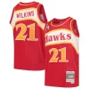 Delicioso Duradero Dominique Wilkins Atlanta Hawks Youth 1986/87 Hardwood Classics Swingman Throwback Jersey Red