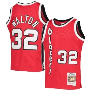 Delicioso Duradero Versátil Bill Walton Portland Trail Blazers Youth 1976/77 Hardwood Classics Swingman Jersey Black