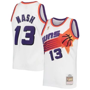 Delicioso Genial Steve Nash Phoenix Suns 2001/02 Hardwood Classics Swingman Jersey White/Purple
