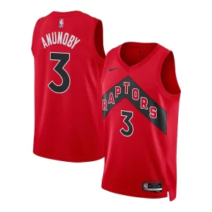 Delicioso Ideal Increíble OG Anunoby Toronto Raptors Nike Unisex Swingman Jersey Association Edition Red