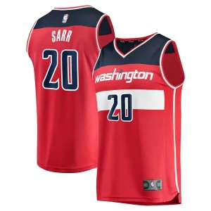 Delicioso Magnífico Práctico Alexandre Sarr Washington Wizards Fast Break Replica Player Jersey Icon Edition Red