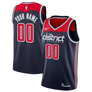 Delicioso Moderno Chulo Washington Wizards Nike 2019/20 Custom Swingman Jersey Navy Statement Edition