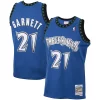 Robusto Kevin Garnett Minnesota Timberwolves 2001/02 Hardwood Classics Swingman Jersey Blue