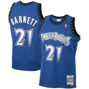 Robusto Kevin Garnett Minnesota Timberwolves 2001/02 Hardwood Classics Swingman Jersey Blue