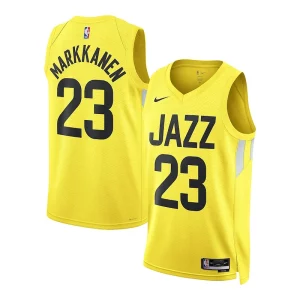 Chulo Lauri Markkanen Utah Jazz Nike Unisex Swingman Jersey Association Edition Gold