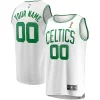 Duradero Cool Bonito Boston Celtics 2024 NBA Finals Champions Custom Fast Break Jersey White Association Edition