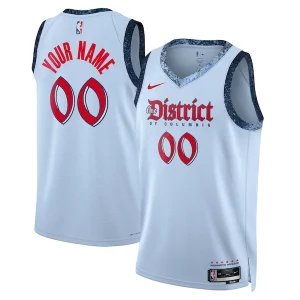 Duradero Magnífico Hermoso Washington Wizards Nike Unisex 2024/25 Custom Swingman Jersey City Edition Powder Blue