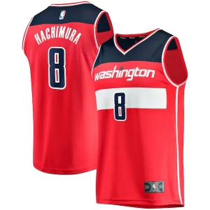 Duradero Maravilloso Rui Hachimura Washington Wizards Replica Fast Break Jersey Red Icon Edition