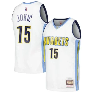Duradero Nikola Jokic Denver Nuggets 2016/17 Throwback Swingman Jersey White
