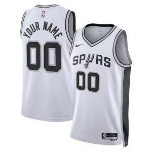 Duradero San Antonio Spurs Nike Unisex Swingman Custom Jersey White Association Edition