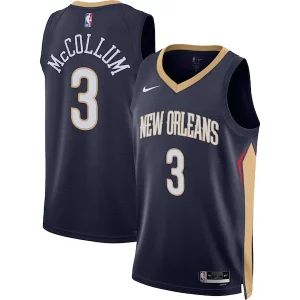 Duradero Sofisticado Único C.J. McCollum New Orleans Pelicans Nike Unisex Swingman Jersey Icon Edition Navy