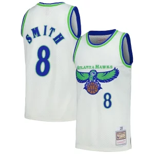 Duradero Steve Smith Atlanta Hawks Chainstitch Swingman Jersey Cream