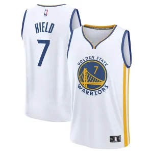Elegante Chulo Buddy Hield Golden State Warriors Fast Break Replica Player Jersey Association Edition White