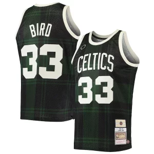 Elegante Delicioso Larry Bird Boston Celtics 1985/86 Hardwood Classics Uninterrupted Swingman Jersey Black