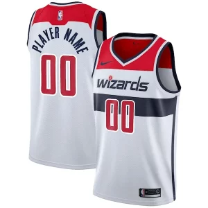 Elegante Encantador Washington Wizards Nike 2020/21 Swingman Custom Jersey Association Edition White