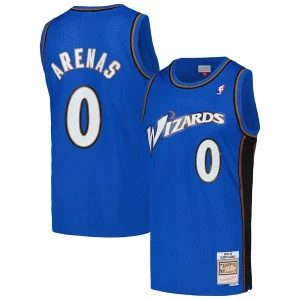 Elegante Ideal Clásico Gilbert Arenas Washington Wizards 2004/05 Hardwood Classics Swingman Jersey Blue