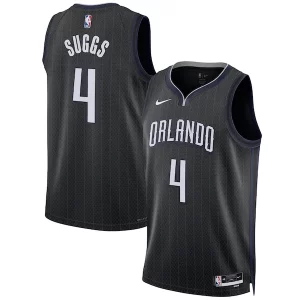 Elegante Jalen Suggs Orlando Magic Nike Unisex 2022/23 Swingman Jersey City Edition Black