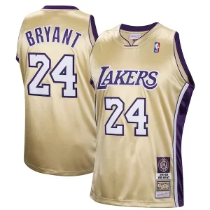 Elegante Kobe Bryant Los Angeles Lakers Hall of Fame Class of 2020 #24 Authentic Hardwood Classics Jersey Gold