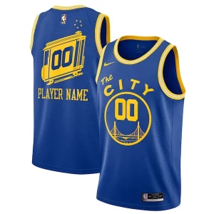 Elegante Lujoso Magnífico Golden State Warriors Nike 2020/21 Hardwood Classics Swingman Custom Jersey Blue