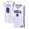 Elegante Atractivo Versátil Paul George Philadelphia 76ers Youth Fast Break Replica Player Jersey Association Edition White