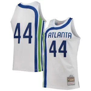 Elegante Práctico Pete Maravich Atlanta Hawks 1970/71 Hardwood Classics Swingman Jersey White