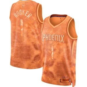 Elegante Práctico Sofisticado Devin Booker Phoenix Suns Nike Unisex Select Series Swingman Jersey Orange