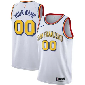 Elegante Resistente Maravilloso Golden State Warriors Nike Unisex 2019/20 Custom Swingman Jersey White Classic Edition