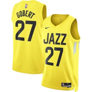 Elegante Rudy Gobert Utah Jazz Nike Unisex Swingman Jersey Icon Edition Gold