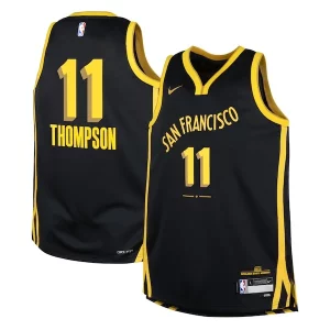 Encantador Atractivo Magnífico Klay Thompson Golden State Warriors Nike Youth Swingman Replica Jersey City Edition Black