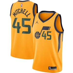 Encantador Bonito Clásico Donovan Mitchell Utah Jazz Jordan Brand 2020/21 Swingman Jersey Statement Edition Gold