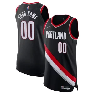 Encantador Fácil de llevar Portland Trail Blazers Nike 2021/22 Diamond Authentic Custom Jersey Icon Edition Black