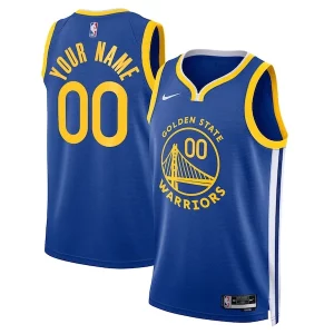 Encantador Golden State Warriors Nike Unisex Swingman Custom Jersey Royal Icon Edition
