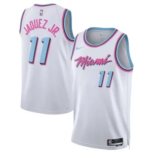 Encantador Jaime Jaquez Jr. Miami Heat Nike Unisex 2024/25 Swingman Player Jersey City Edition White