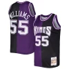 Encantador Jason Williams Sacramento Kings Hardwood Classics 2000/01 Split Swingman Jersey Purple/Black