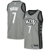 Encantador Kevin Durant Brooklyn Nets Nike Swingman Player Jersey Statement Edition Gray/Blue