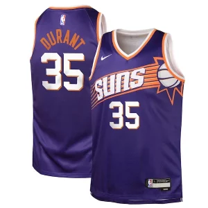 Encantador Kevin Durant Phoenix Suns Nike Youth Swingman Jersey Purple Icon