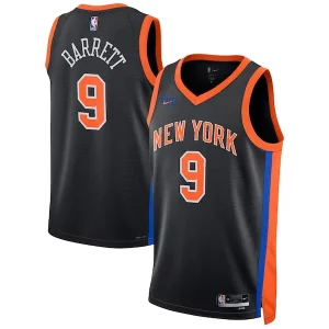 Encantador Sofisticado Hermoso RJ Barrett New York Knicks Nike Unisex 2022/23 Swingman Jersey City Edition Black