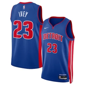 Estupendo Cool Resistente Jaden Ivey Detroit Pistons Nike Unisex 2022 NBA Draft First Round Pick Swingman Jersey Icon Edition Blue