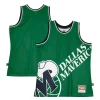 Estupendo Dallas Mavericks Hardwood Classics Blown Out Fashion Jersey Green