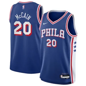 Estupendo Jared McCain Philadelphia 76ers Nike Youth Swingman Jersey Icon Edition Royal