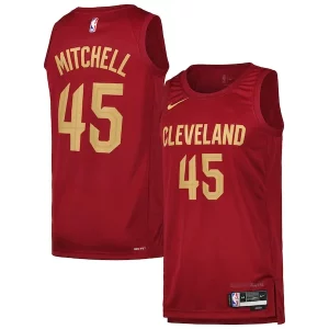 Estupendo Maravilloso Donovan Mitchell Cleveland Cavaliers Nike Swingman Player Jersey Icon Edition Wine