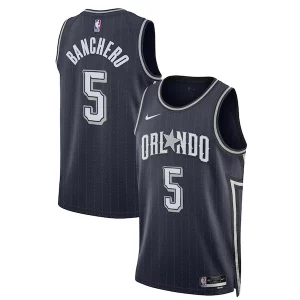Estupendo Paolo Banchero Orlando Magic Nike Unisex 2023/24 Swingman Jersey Navy City Edition