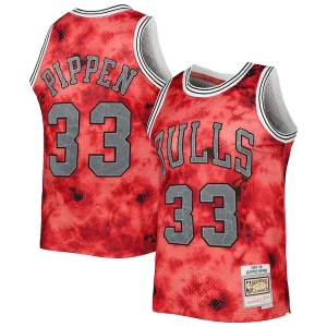 Estupendo Scottie Pippen Chicago Bulls 1997/98 Galaxy Swingman Jersey Red