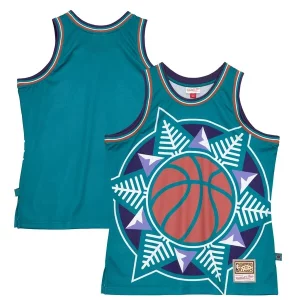 Estupendo Utah Jazz Hardwood Classics Blown Out Fashion Jersey Turquoise