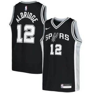 Exquisito LaMarcus Aldridge San Antonio Spurs Nike Youth Swingman Jersey Icon Edition Black