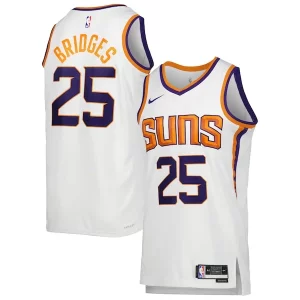 Exquisito Mikal Bridges Phoenix Suns Nike Unisex Swingman Jersey Association Edition White/Purple