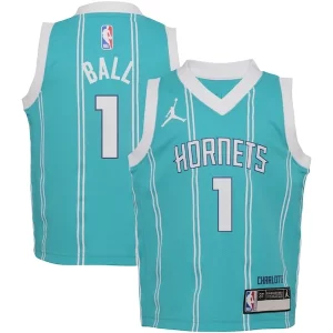 Exquisito Único Genial LaMelo Ball Charlotte Hornets Jordan Brand Toddler Swingman Player Jersey Icon Edition Teal