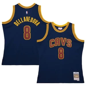 Exquisito Único Matthew Dellavedova Cleveland Cavaliers 2015/16 Hardwood Classics Swingman Jersey Navy