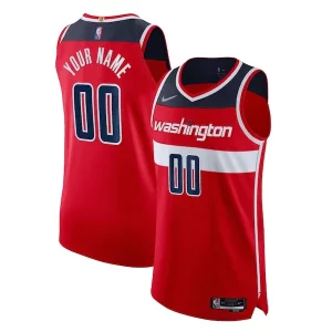 Exquisito Washington Wizards Nike 2021/22 Diamond Authentic Custom Jersey Icon Edition Red